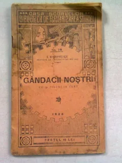 GANDACII NOSTRII - I. SIMIONESCU