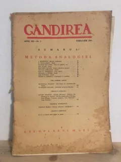 Gandirea - Anul XX Nr. 2 Februarie 1941