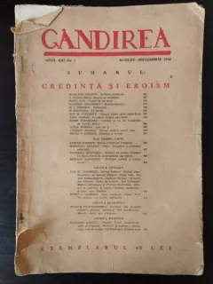 Gandirea - Anul XXI, Nr. 7