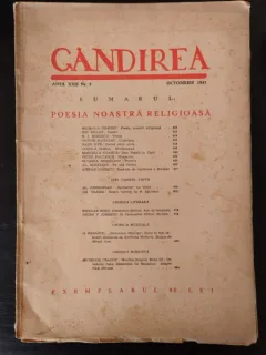 Gandirea - Anul XXII, Nr. 8
