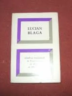 GANDIREA ROMANEASCA IN TRANSILVANIA IN SECOLUL AL XVIII-LEA - LUCIAN BLAGA