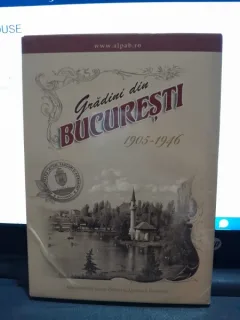 Gardens from Bucharest/gradini din Bucuresti 1905-1946 lot de 9 carti postale