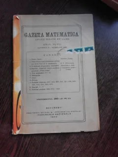 GAZETA MATEMATICA NR.3/1942