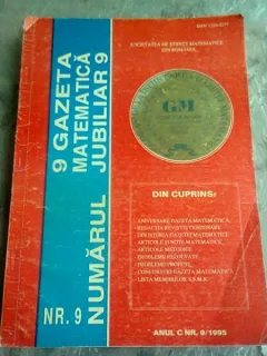 GAZETA MATEMATICA NUMARUL JUBILIAR 9