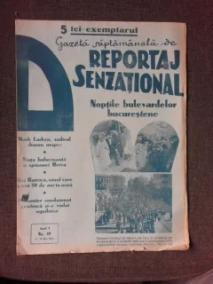 Gazeta saptamanala de reportaj senzationasl nr.10/1933