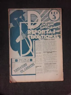 Gazeta saptamanala de reportaj senzationasl nr.14/1933