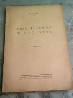 GEME DIN ROMULA SI SUCIDAVA - D. TUDOR
