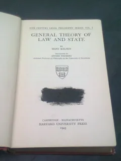 GENERAL THEORY OF LAW AND STATE - HANS KELSEN