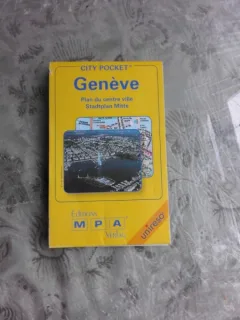 GENEVE - HARTA TURISTICA
