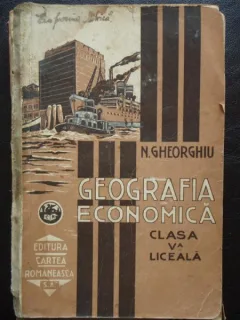 GEOGRAFIA ECONOMICA CLASA A V-A - N. GHEORGHIU