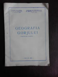 Geografia Gorjului, comunicari stiintifice