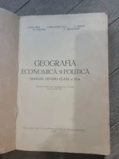 Geografia, manual pentru clasa a IX-a - V. Hilt