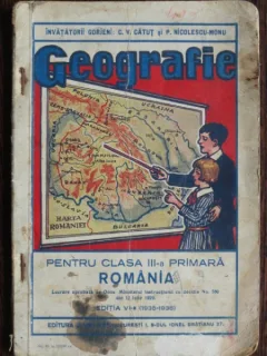 GEOGRAFIE PENTRU CLASA A III-A PRIMARA. ROMANIA - C.V. CATUT