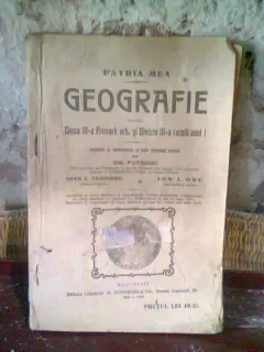GEOGRAFIE PENTRU CLASA III-A URB. SI DIVIZIA III-A RURALA ANUL I - GR. PATRICIU
