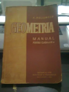 GEOMETRIA. MANUAL PENTRU CLASA A VI-A - A. HOLLINGER