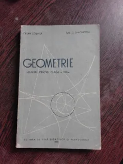 GEOMETRIE, MANUAL PENTRU CLASA VIII-A - CEZAR COSNITA