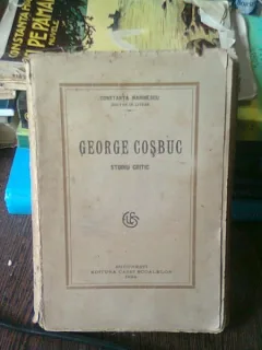 GEORGE COSBUC. STUDIU CRITIC - CONSTANTA MARINESCU