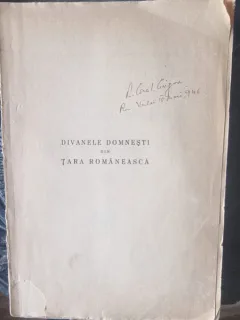 George D. Florescu - Divanele Domnesti din Tara Romaneasca I (1389-1495)
