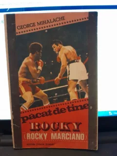 George Mihalache - Pacat de tine, Rocky (Rocky Marciano)  cu dedicatia autorului
