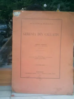 Gerusia din Callatis - Vasile Parvan