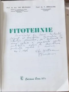 Gh. Bilteanu, V. Birnaure  - Fitotehnie