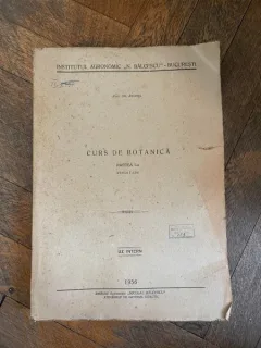 Gheorghe Anghel Curs de Botanica Partea I-a Reeditare (1956)