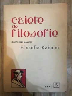 Gheorghe Bumbesti - Filosofia Kabalei