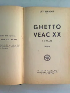 GHETTO VEAC XX - URY BENADOR