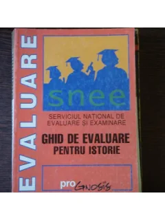 GHID DE EVALUARE PENTRU ISTORIE