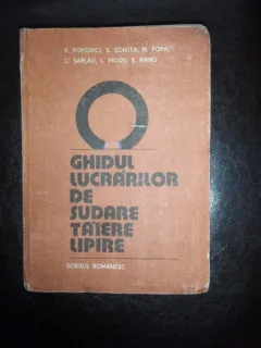 GHIDUL LUCRARILOR DE SUDARE TAIERE LIPIRE
