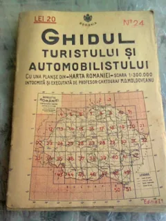 GHIDUL TURISTULUI SI AUTOMOBILISTULUI NR.24 (CONTINE HARTA)