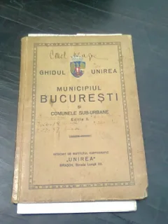 GHIDUL UNIREA, MUNICIPIULBUCURESTI SI COMUNELE SUBURBANE