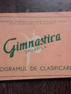 GIMNASTICA SPORTIVA, PROGRAMUL DE CLASIFICARE SI CODUL DE PUNCTAJ 1957-1958
