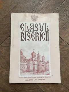 Glasul Bisericii Anul LIX Nr. 5-8 Mai-August 2003