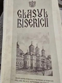 Glasul Bisericii Anul LVI, Nr. 9-12, Septembrie - Decembrie 2000