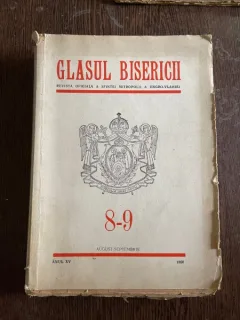 Glasul Bisericii Anul XV Nr. 8-9 August-Septembrie 1956