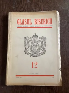 Glasul Bisericii Anul XVI nr. 12 Decembrie 1957