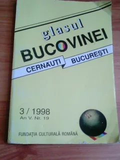 GLASUL BUCOVINEI-CERNAUTI-BUCURESTI-ALEXANDRINA CERNOV