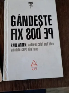 Gândește fix pe dos de Paul Arden