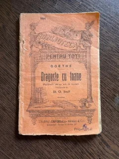 Goethe Dragoste cu toane