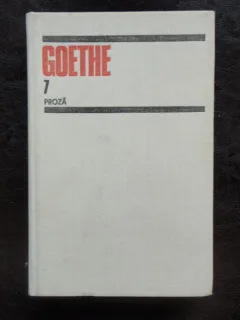 GOETHE PROZA 7 - ANII DE DRUMETIE AI LUI WILHELM MEISTER