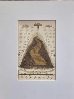 Golgotha (Gravura/tehnica mixta) - Sorin Dumitrescu