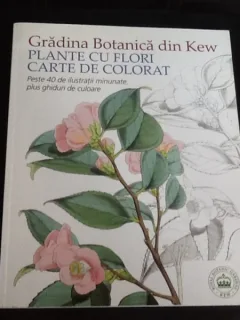 Gradina botanica din Kew CARTE DE COLORAT PENTRU ADULTI