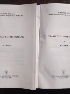 Gramatica limbii romane   2 volume