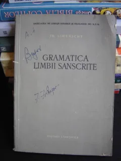 GRAMATICA LIMBII SANSCRITE - TH. SIMENSCHY