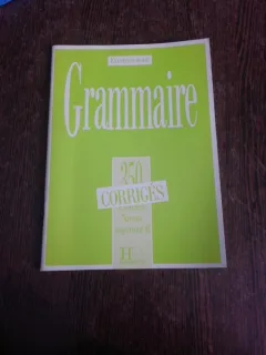 Grammaire, corriges, niveau superieur 2