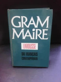 GRAMMAIRE LAROUSSE DU FRANCAIS CONTEMPORAIN  (CARTE IN LIMBA FRANCEZA)