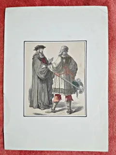 Gravura color, secolul XIX