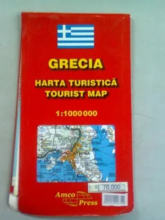 GRECIA - HARTA TURISTICA