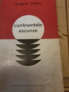 Grigore Hagiu ,Continentele ascunse, dedicatie pentru Nina Casian